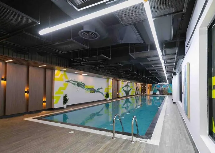Modern 3Br Retreat I Gym, Balcony & Prime Location