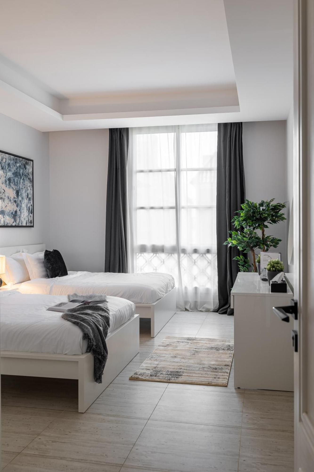 Apartment Modern 3br Retreat I Gym, Balcony & Prime Location Riyadh